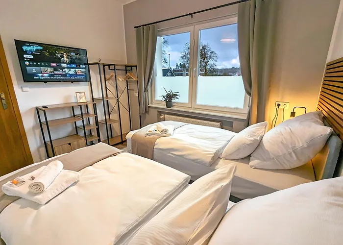 Glaner By Bestime - 5br Terrasse 2 Parkplaetze 10 Betten Waschtrockner Tischfussball Διαμέρισμα Wildeshausen