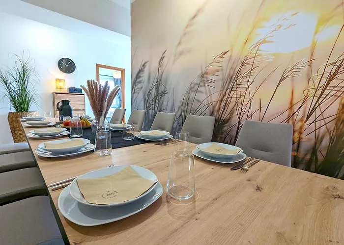 Διαμέρισμα Glaner By Bestime - 5br Terrasse 2 Parkplaetze 10 Betten Waschtrockner Tischfussball
