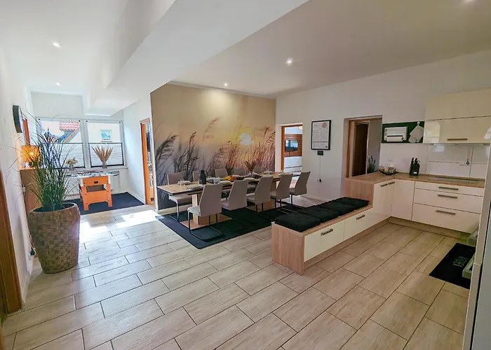Glaner By Bestime - 5br Terrasse 2 Parkplaetze 10 Betten Waschtrockner Tischfussball Διαμέρισμα