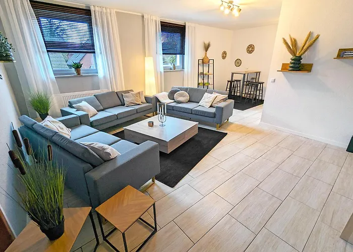 Διαμέρισμα Glaner By Bestime - 5br Terrasse 2 Parkplaetze 10 Betten Waschtrockner Tischfussball Wildeshausen