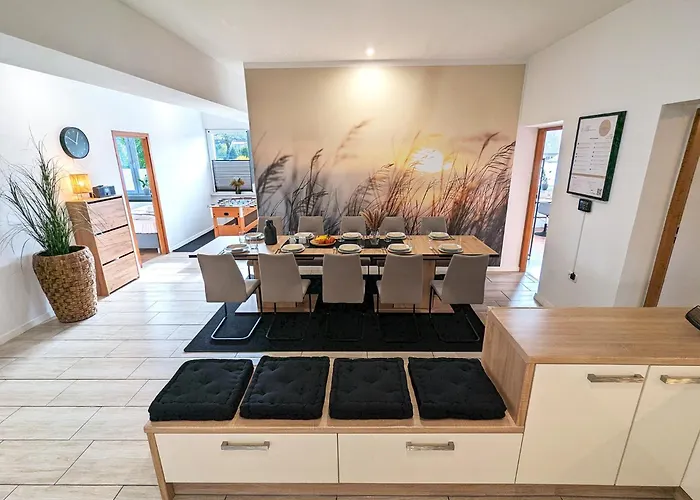 Glaner By Bestime - 5br Terrasse 2 Parkplaetze 10 Betten Waschtrockner Tischfussball *